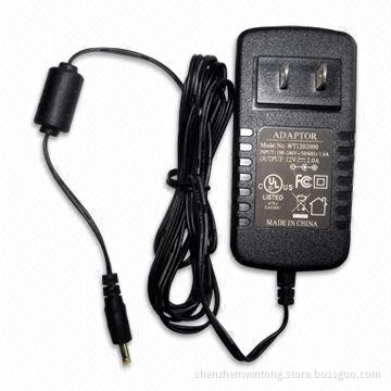 24W USA Plug AC/DC Wall-mount Adapter with High Durability, Precision Molding and Compact Size
